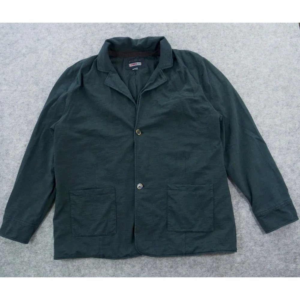 32 Bar Blues Jacket Mens 2XL XXL Nlack Lined Sports Coat